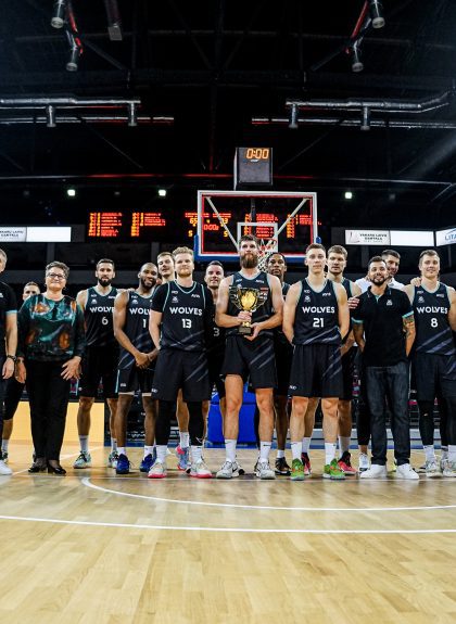 Garasto taurė keliauja į Vilnių. „Wolves” iškovojo savo pirmąjį trofėjų.