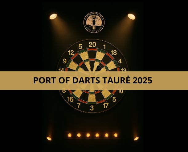 Port of darts taurė 2025