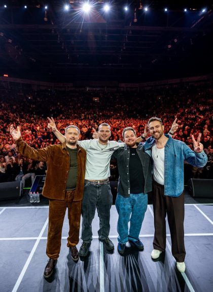 M. Stonkaus, M. Katlerio ir M. Bartuševičiaus pasirodymas sudrebino Klaipėdą: publika leipo juokais