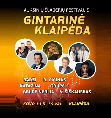 Auksinių šlagerių festivalis „Gintarinė Klaipėda”