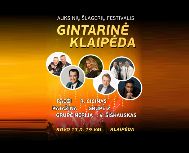 Auksinių šlagerių festivalis „Gintarinė Klaipėda”