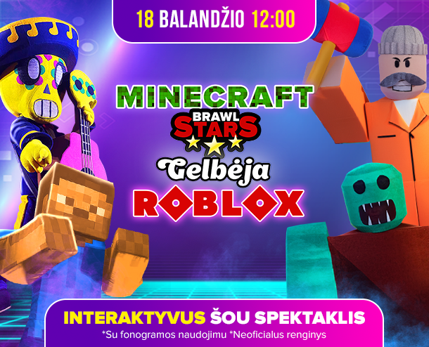 Minecraft & Brawl Stars Save Roblox
