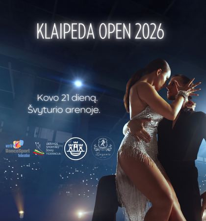 Sportinių šokių varžybos „Klaipėda Open 2026”