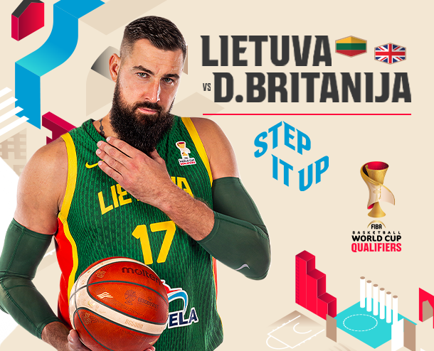 Atranka į Pasaulio krepšinio čempionatą: Lietuva – D.Britanija