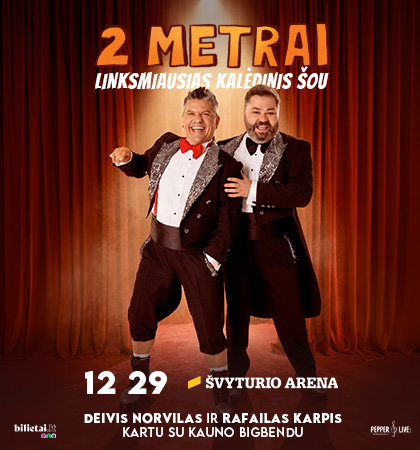 2 METRAI: Linksmiausias Kalėdinis Šou