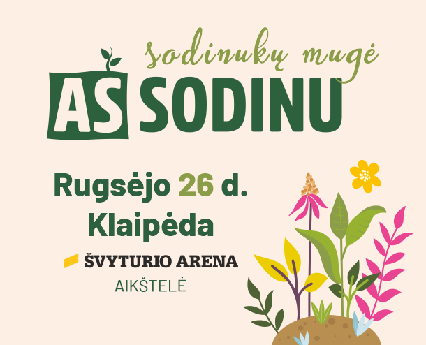 Sodinukų mugė: „Aš sodinu”