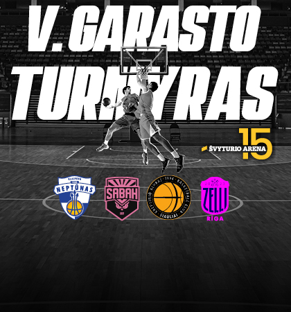 Tarptautinis vyrų krepšinio turnyras V. Garasto taurei laimėti