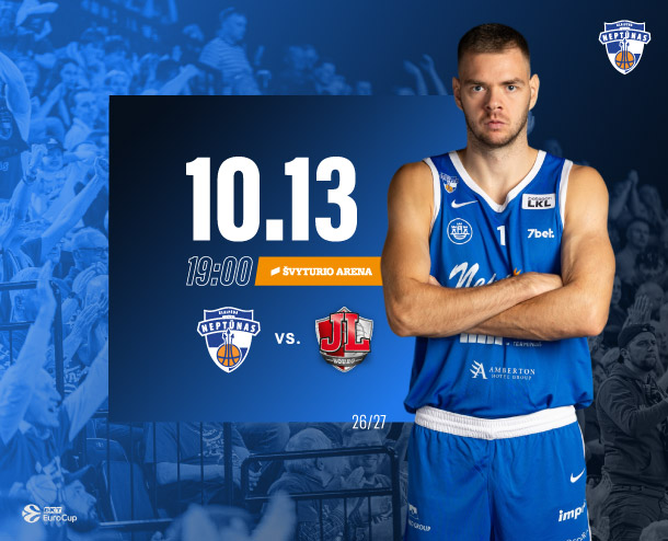 BKT EuroCup: Klaipėda Neptūnas – Bres Burgas JL Basket