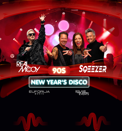 Real McCoy x Sqeezer: 90’s New Years’s Disco